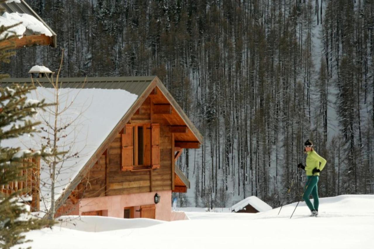 Chalet Le Melezin Hameau Des Chazals Nevache Hautes Alpes Exteriör bild