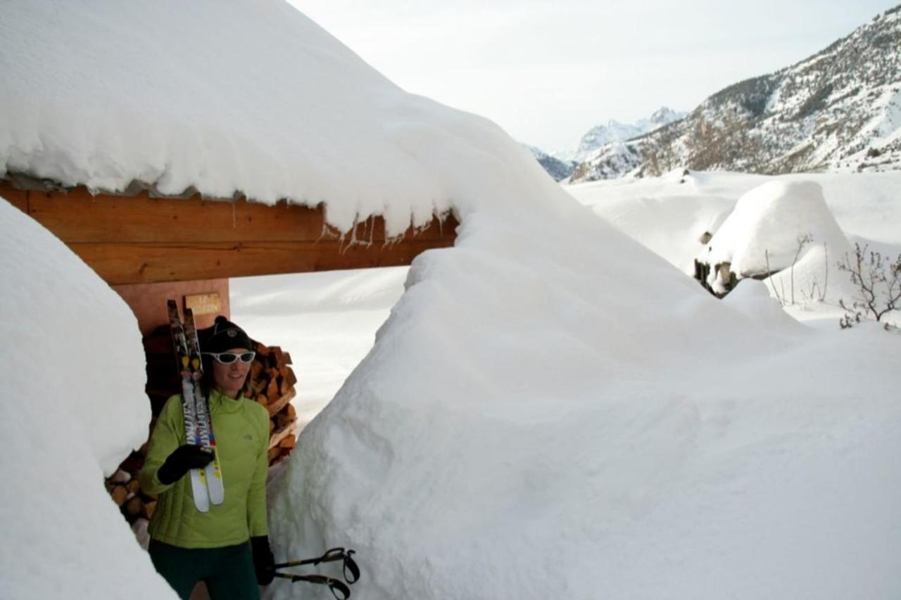 Chalet Le Melezin Hameau Des Chazals Nevache Hautes Alpes Exteriör bild